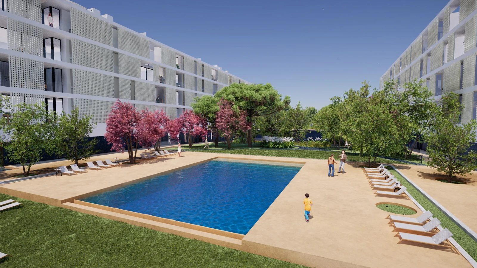 Botanica في Vilamoura، مع شقق وحدائق منسقة ومسبح مشترك